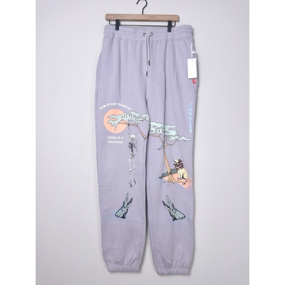 NWT [SET] Jungles Jungles Yin Yang Crewneck L + For Every Problem Trackpant XXL - Picture 8 of 14